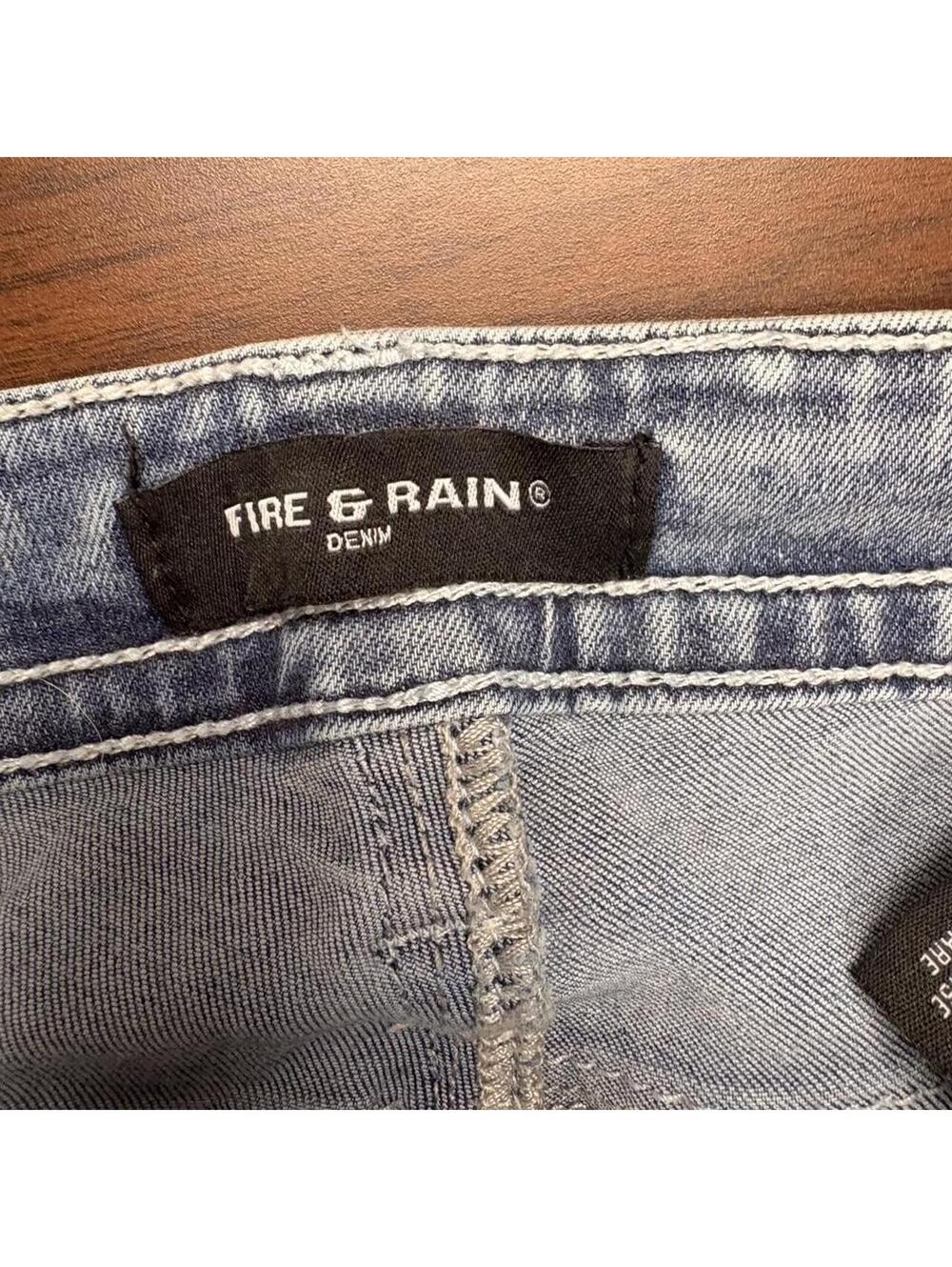 Fire & Rain Denim Jeans Size 1 Light Wash Cotton Blend